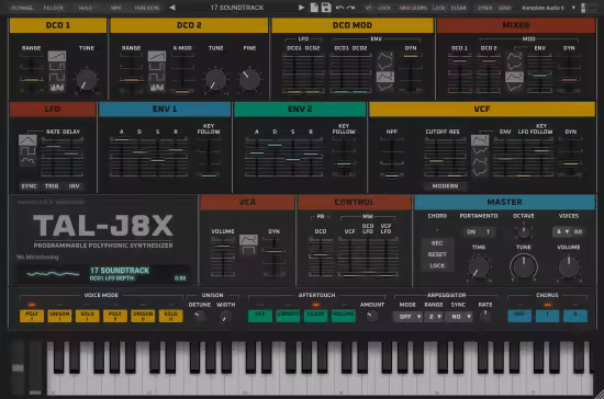Togu Audio Line TAL-J8X v1.0.8