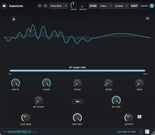 Fine Increments Wavefield v1.0.4 U2B MacOS
