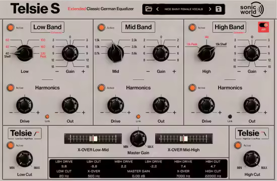 SonicWorld Plugins Telsie S v1.1.3