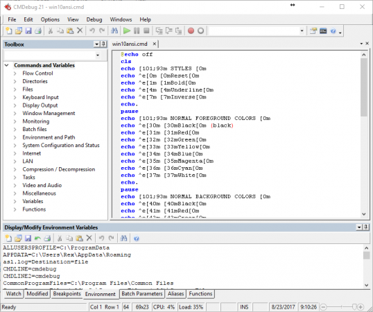 JP Software CMDebug 36.00.30 x64 Multilingual