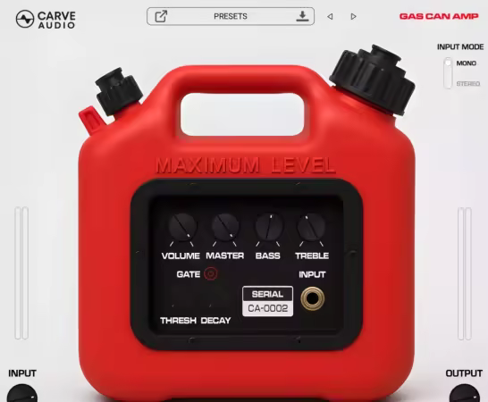 Carve Audio Gas Can Amp 1.0.1 MacOS