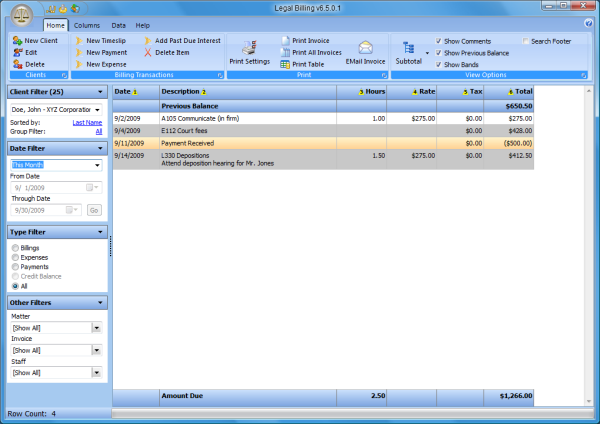 Chaos Software Legal Billing 10.3.0
