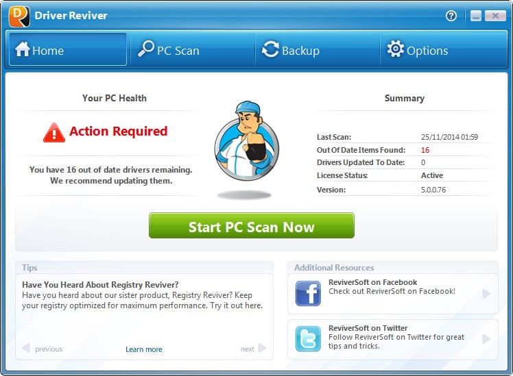 ReviverSoft Driver Reviver 5.44.0.8 Multilingual