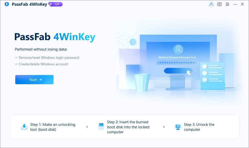 PassFab 4WinKey Ultimate 8.5.1.0 Multilingual