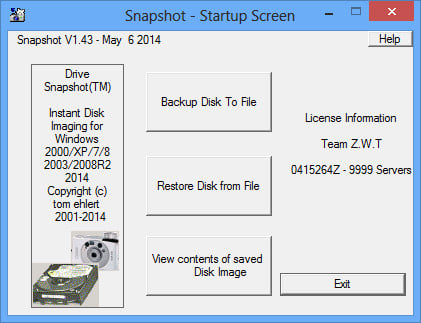 Drive SnapShot 1.51.0.1743