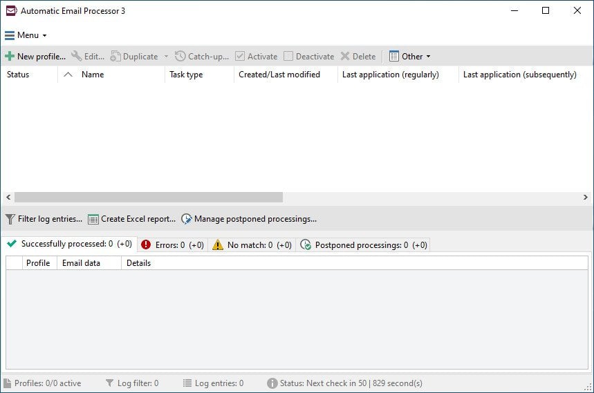 Automatic Email Processor 4.0