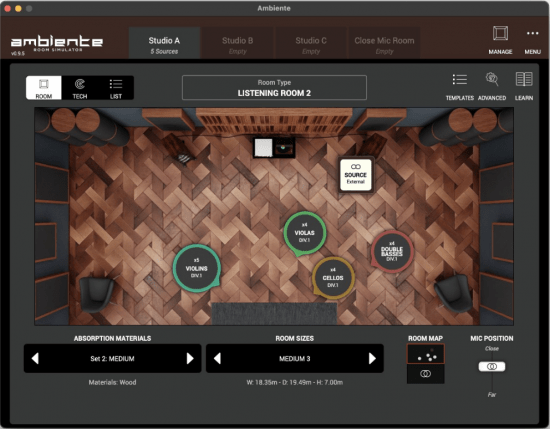 Audio Modeling Ambiente v1.4.1