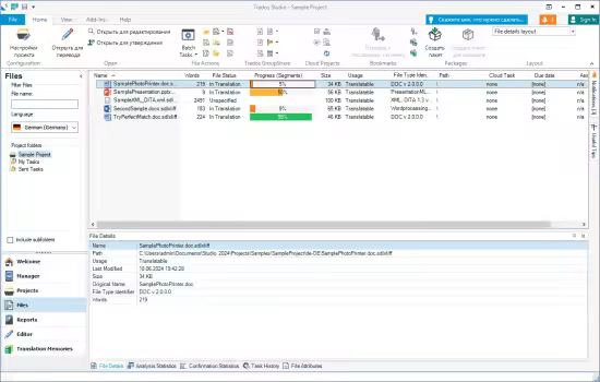 SDL Trados Studio 2024 Professional 18.1.4.6694 Multilingual