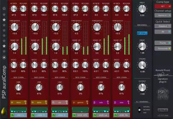 PSPaudioware PSP auralComp v2.0.0
