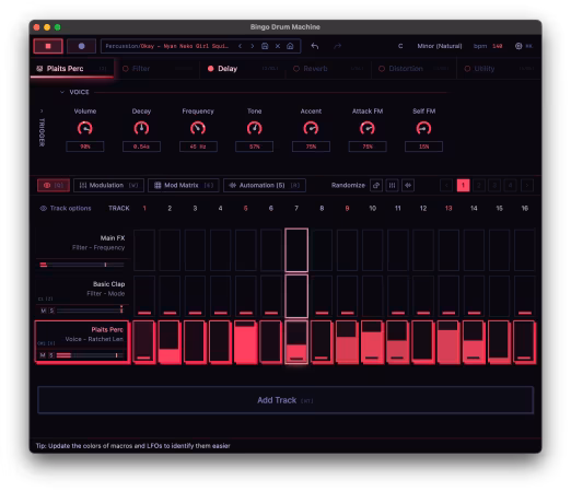 Okay Synthesizer Bingo Drum Machine 2026.05.160