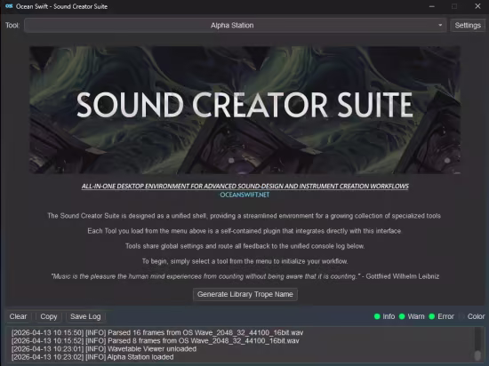 Ocean Swift Sound Creator Suite 1.9.0
