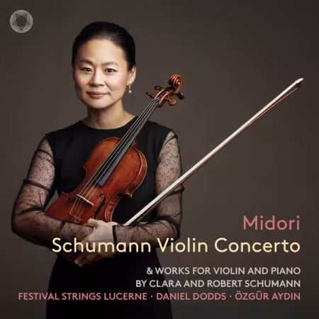 Midori Gotō (Midori) – Schumann Violin Concerto & Works for Violin and Piano by Clara and Robert Schumann (2026)
