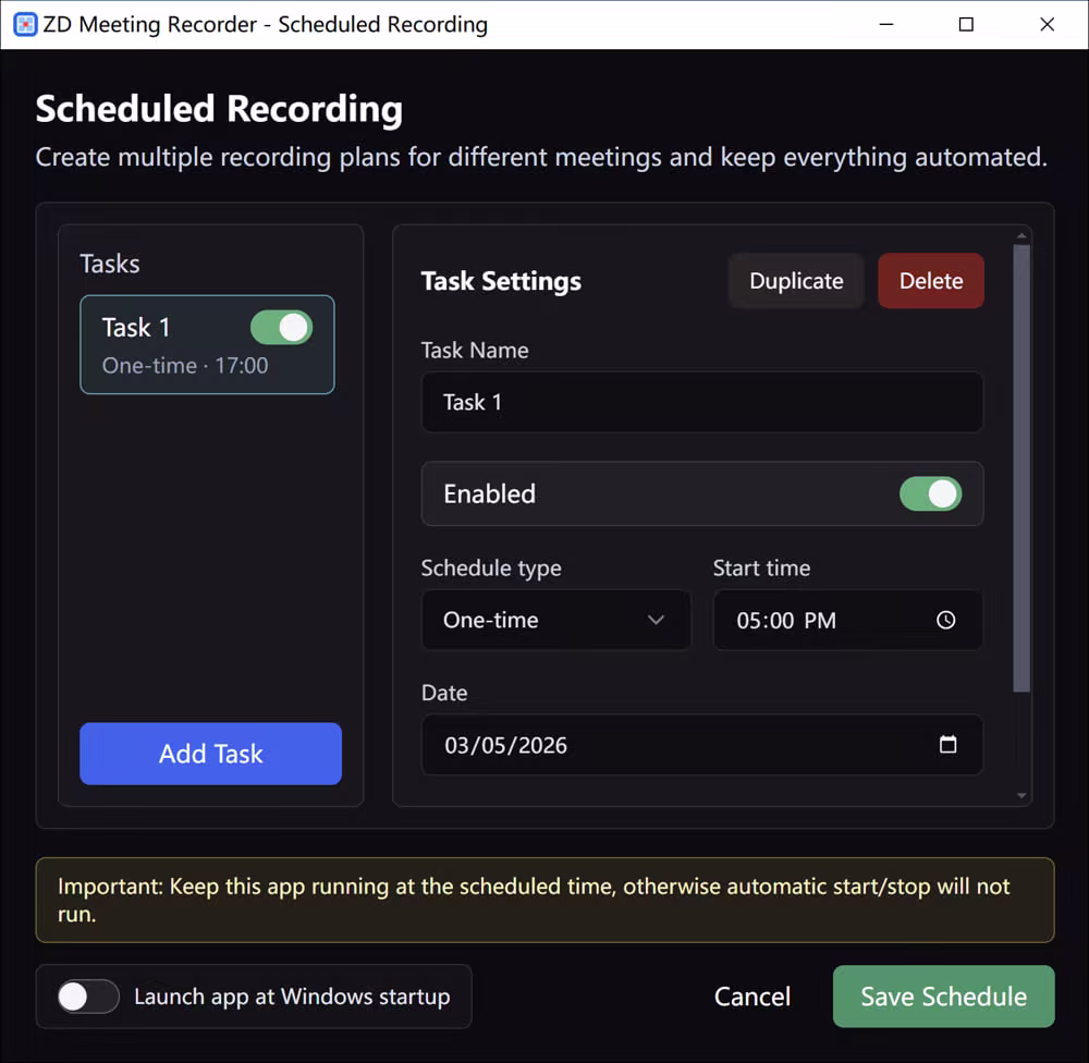 ZDSoft Meeting Recorder 1.0.1 x64 Multilingual