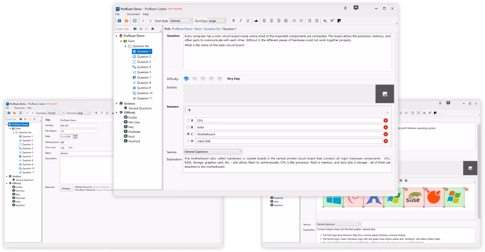 ProfExam Creator 10.1.1.302