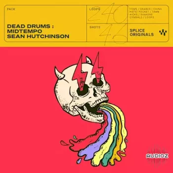 Splice Originals Dead Drums Midtempo by Sean Hutchinson WAV screenshot
