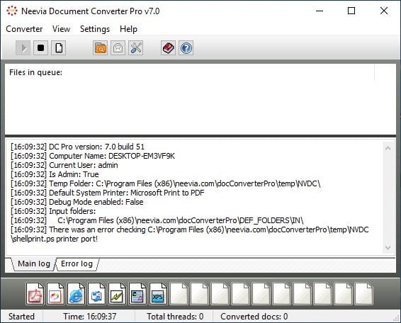 Neevia Document Converter Pro 7.7.0.289