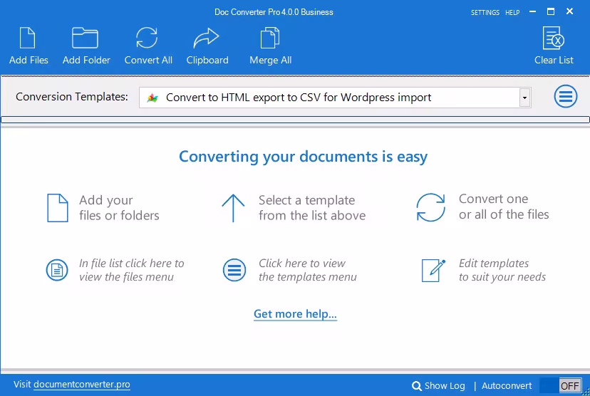 Doc Converter Pro 4.0.0 Business