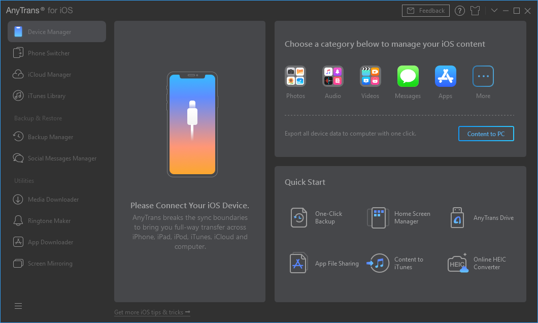 AnyTrans for iOS 8.9.14 Multilingual x64