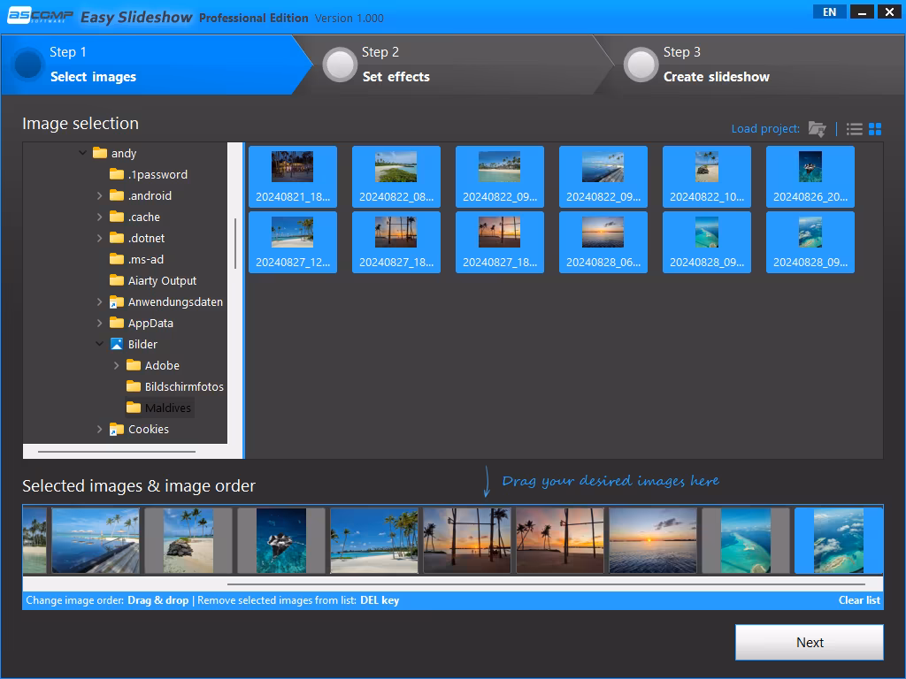 ASCOMP Easy Slideshow Professional 2.103 Multilingual