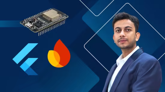 Learn IoT With ESP32, Firebase & Flutter Apps