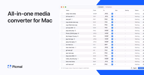 Picmal 1.6.7 MacOS