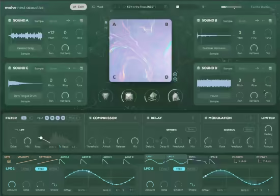 Excite Audio Evolve Nest Acoustics v1.0.0 U2B MacOS