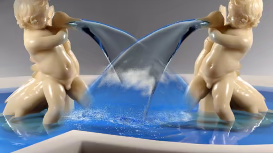 3ds Max Fluid Simulation with Bifrost