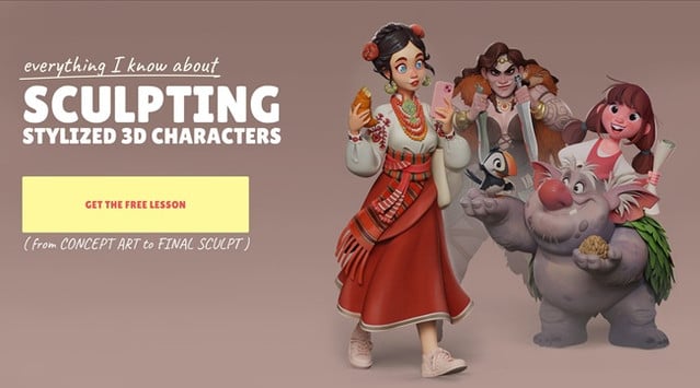 Stylized 3D Characters – Everything I Know About Sculpting Stylized 3D Characters