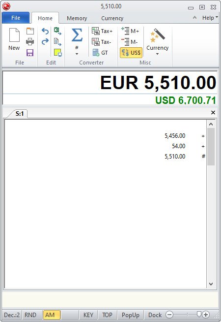 pmaSoft DeskCalc 10.0.7