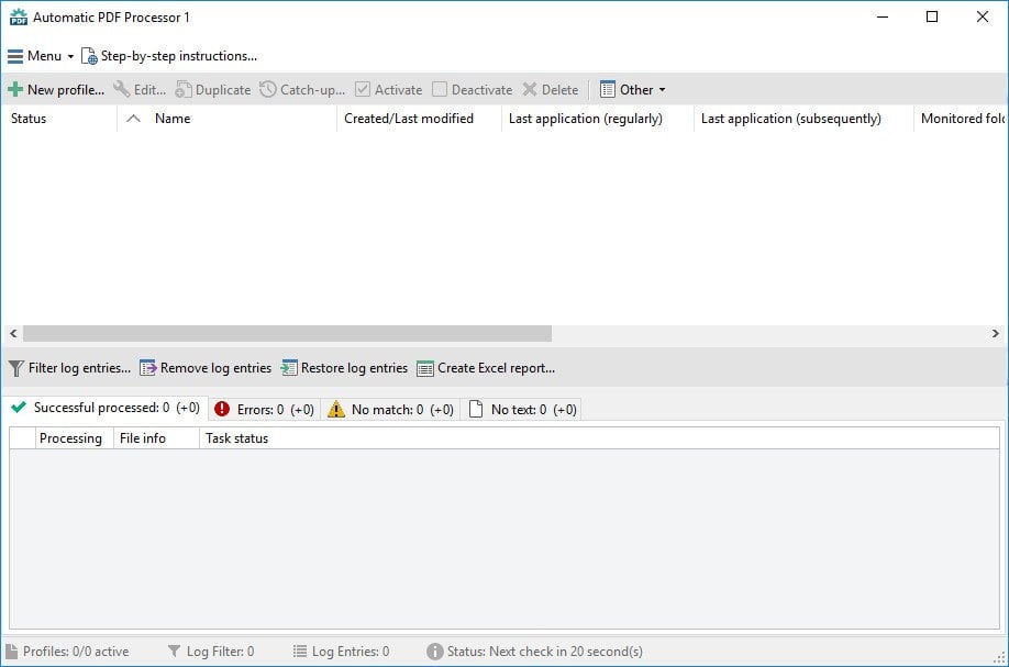 Gillmeister Automatic PDF Processor 2.8