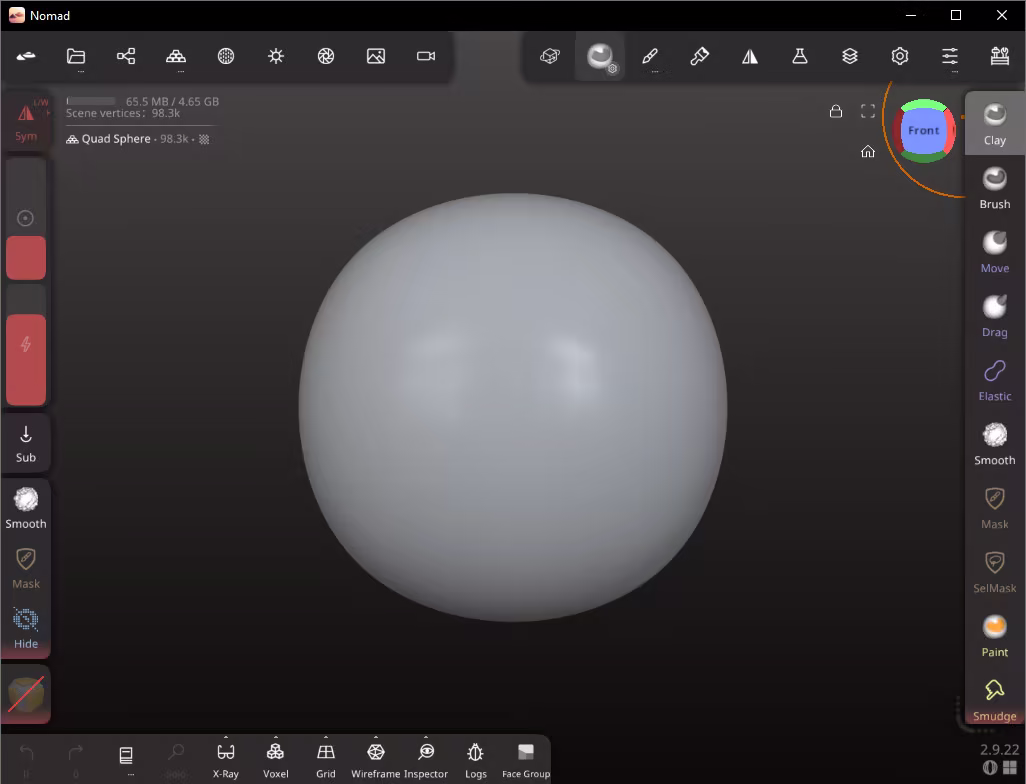 Nomad Sculpt 2.9.22