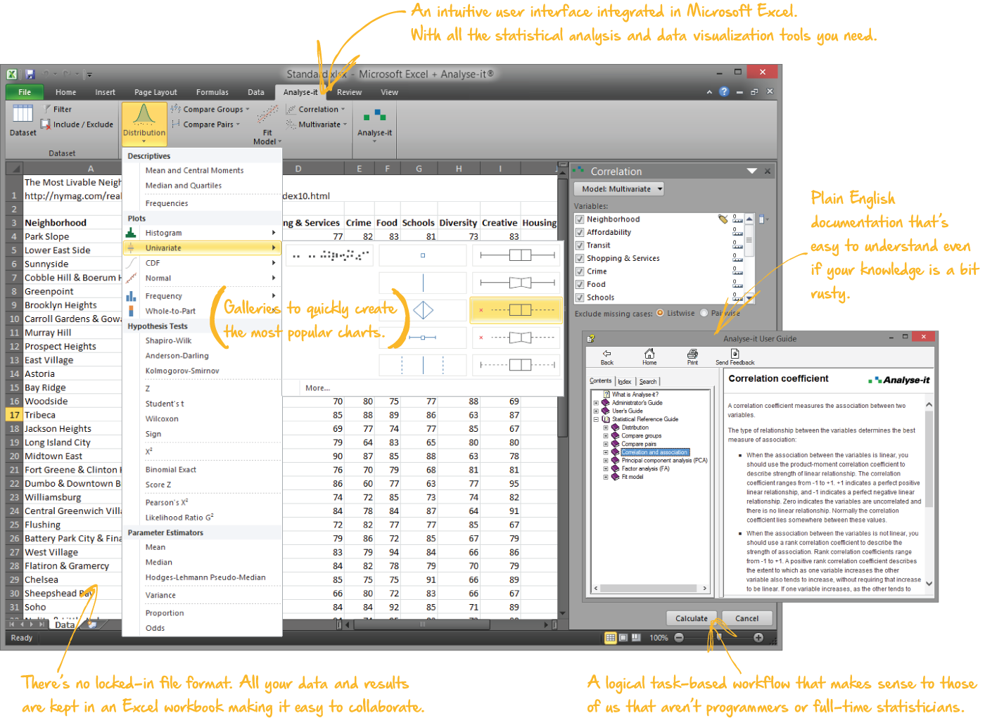 Analyse-it for Microsoft Excel Ultimate Edition 6.16.5