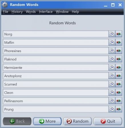 Gammadyne Random Word Generator 36.0