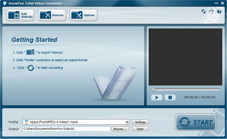 SnowFox Total Video Converter 3.5.0.0