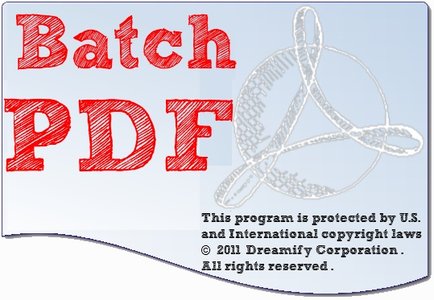 Batch PDF Pro 1.9.32 PDF解决方案