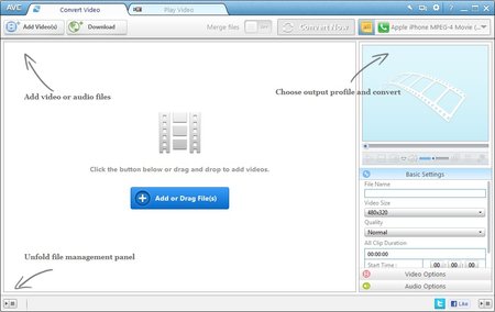 Any Video Converter Professional 5.0.7 无损视频转换