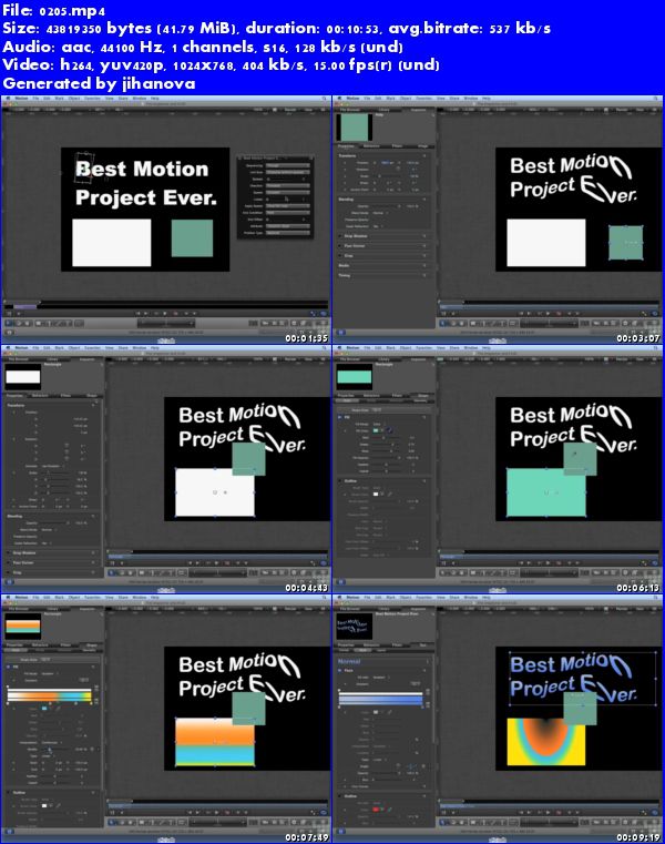 Infiniteskills – Learning Apple Motion 5 Training Video