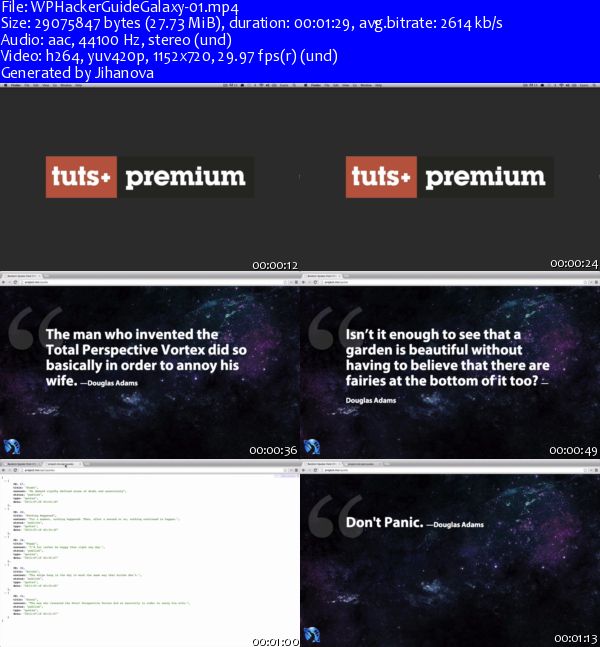 Tutsplus - WordPress Hacker’s Guide to the Galaxy