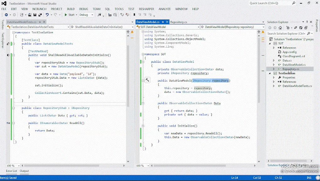 Test Driven Development mit C# Grundlagen, Frameworks, best Practices
