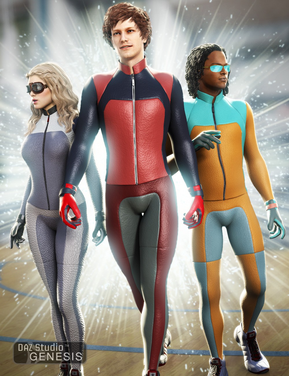 Daz3D Leather Factory Shaders for DAZ Studio