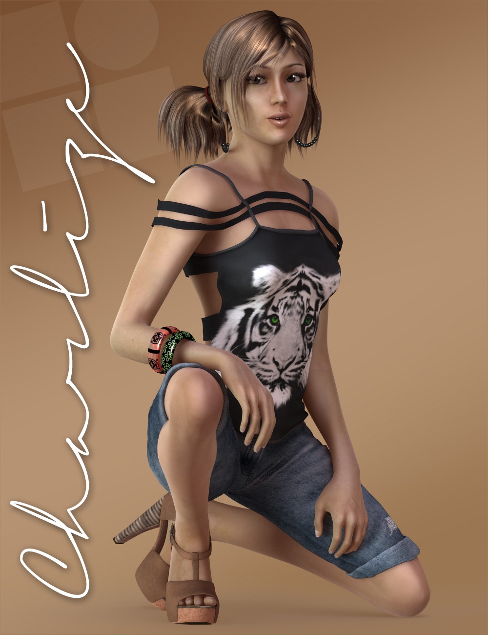 Daz3D Charlize for Genesis 2 Female Accessories