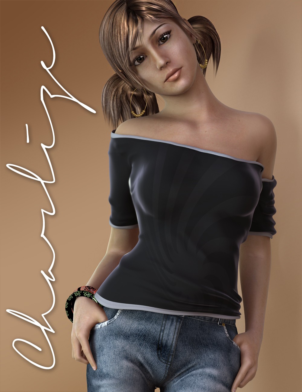 Daz3D Charlize for Genesis 2 Female Character