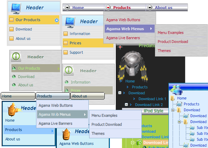 Agama Web Menus 2.21 Professional Edition Agama Web Menus 2.21 Professional Edition