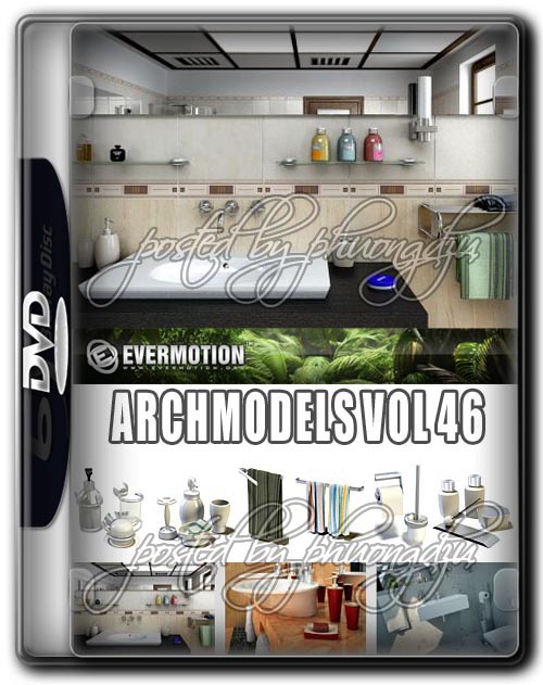 Evermotion Archmodels Vol 46 MAX 卫浴小玩意