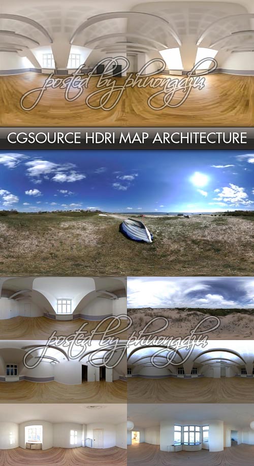 CGSource 16 Full spherical HDRi Maps CGSource 16 Full spherical HDRi Maps