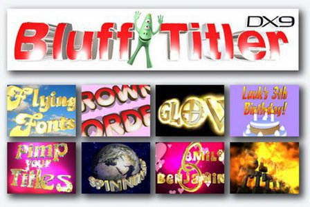 BluffTitler iTV 10.1 3D文本动画的工具