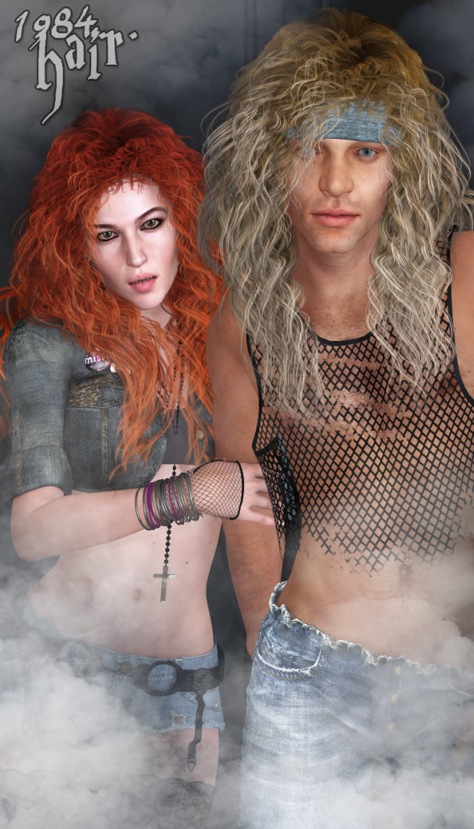 Renderosity SAV 1984 Hair