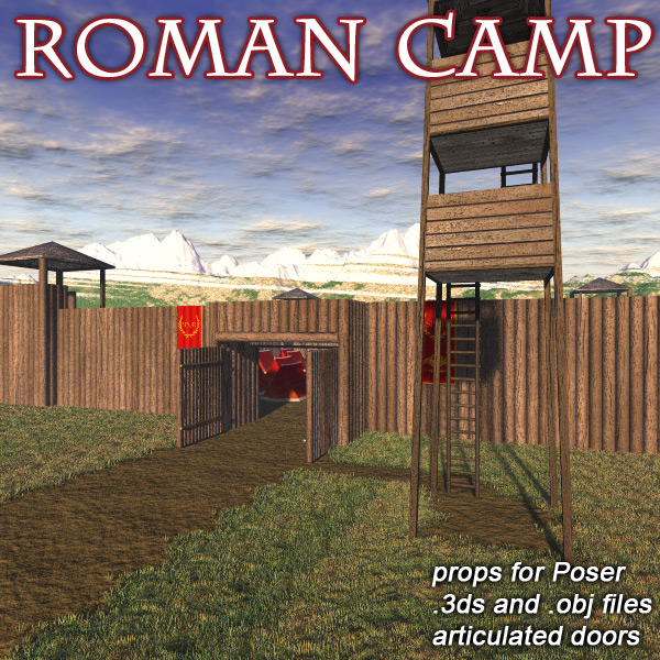 Renderosity Roman Camp