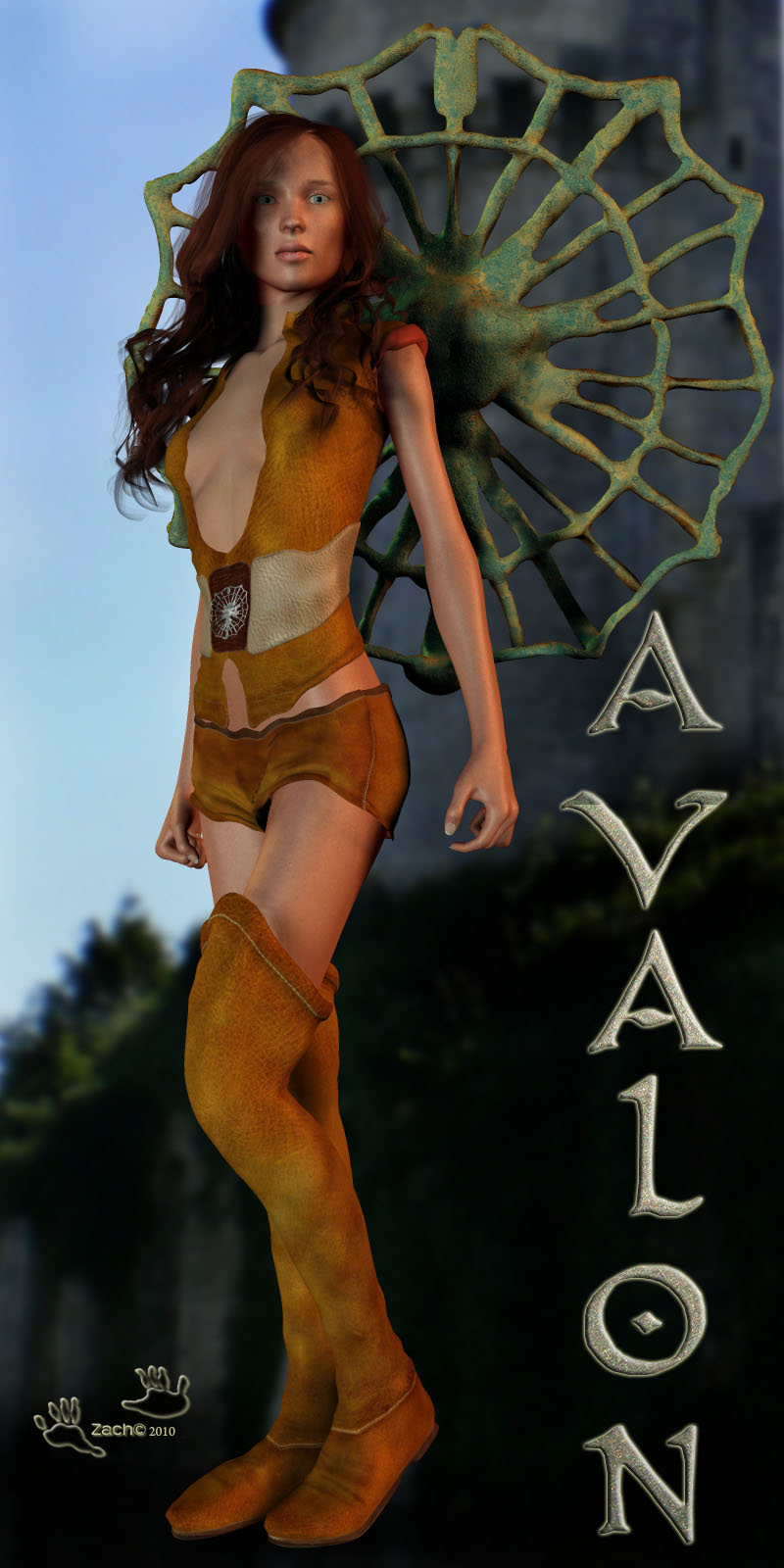 Renderosity Avalon for V4 A4 Elite