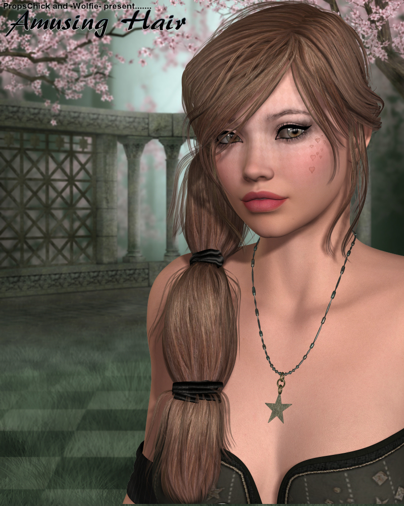 Renderosity Amusing Hair